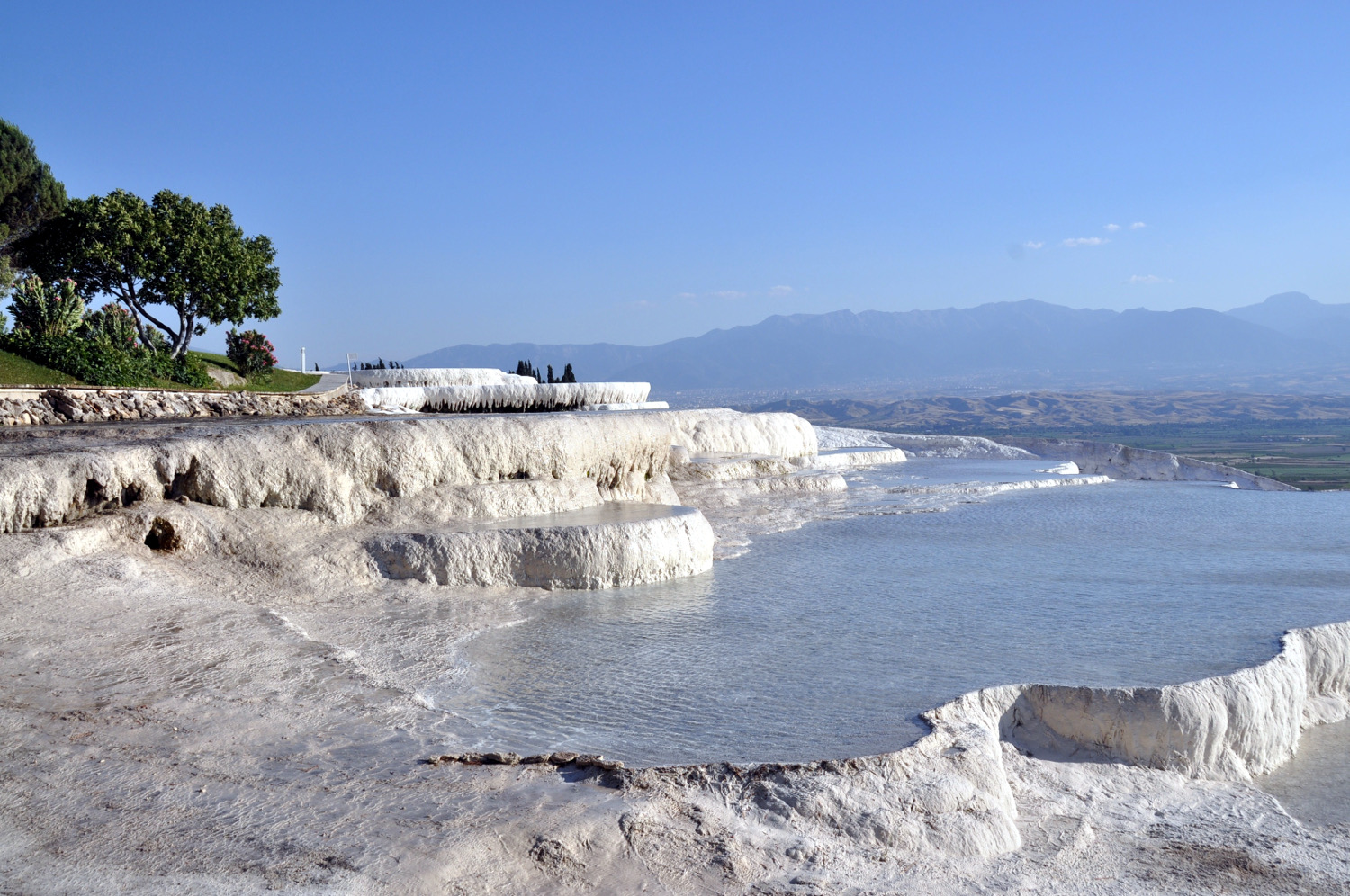 قائمة دلو الينابيع الساخنة باموكالي تركيا
