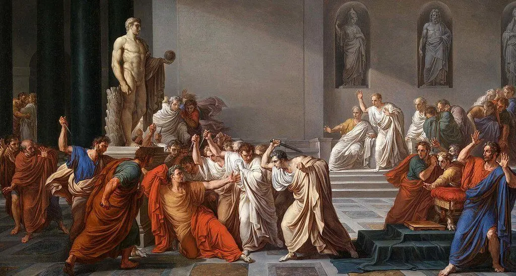 اغتيال يوليوس قيصر