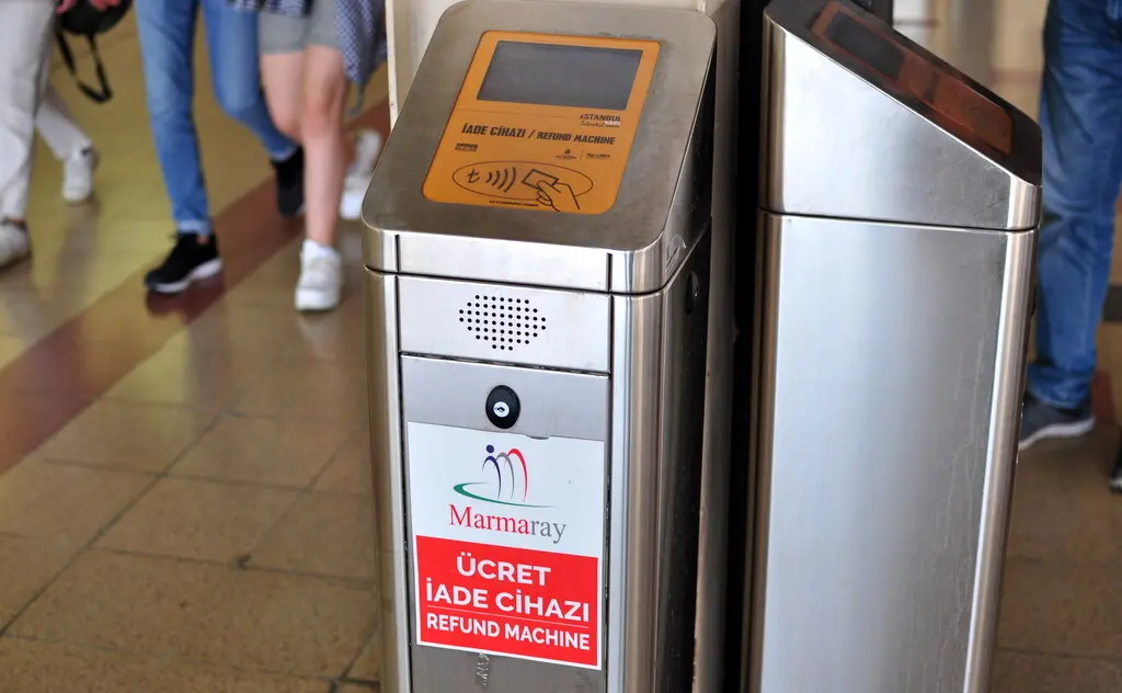 آلة استرداد Istanbulkart
