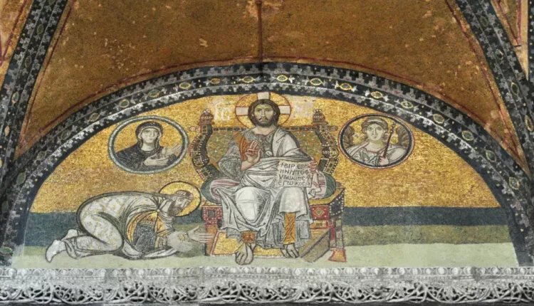 فسيفساء الإمبراطور ليو السادس