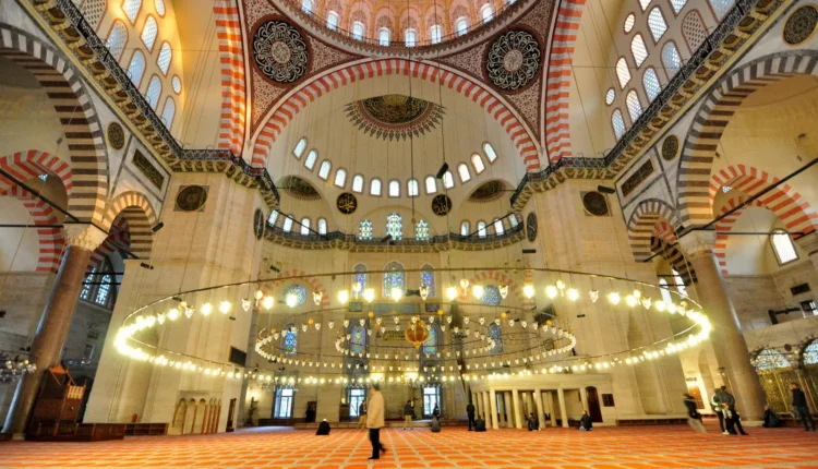 جامع السلطان سليمان اسطنبول