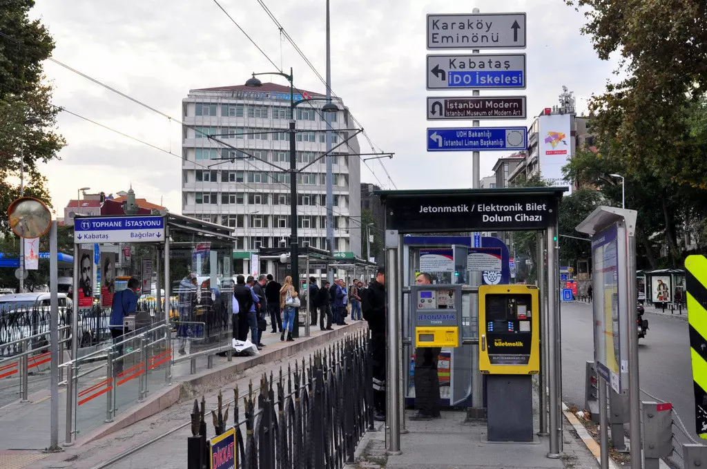 محطة ترام اسطنبول T1