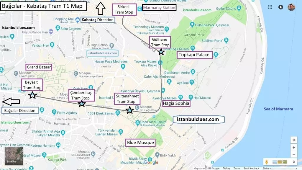 خريطة المدينة القديمة