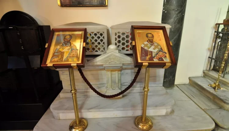 اثار في كنيسة القديس جورج