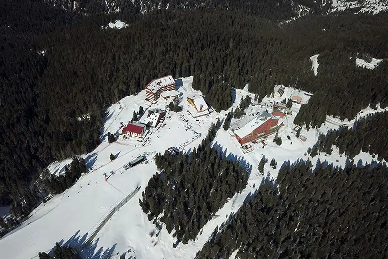 أين يمكنني تسلق الجليد في تركيا؟